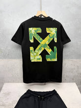 Load image into Gallery viewer, ZA Off-White T-Shirt Black Back Arrow Print