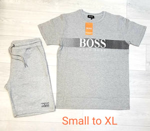 Men short and tshirt