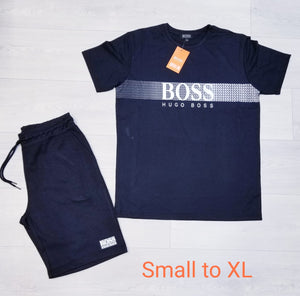 Men short and tshirt